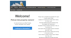 Desktop Screenshot of pelicanislepoa.net